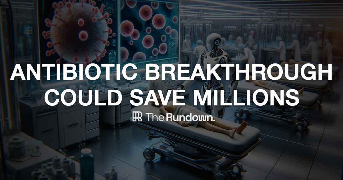 AI Antibiotic breakthrough