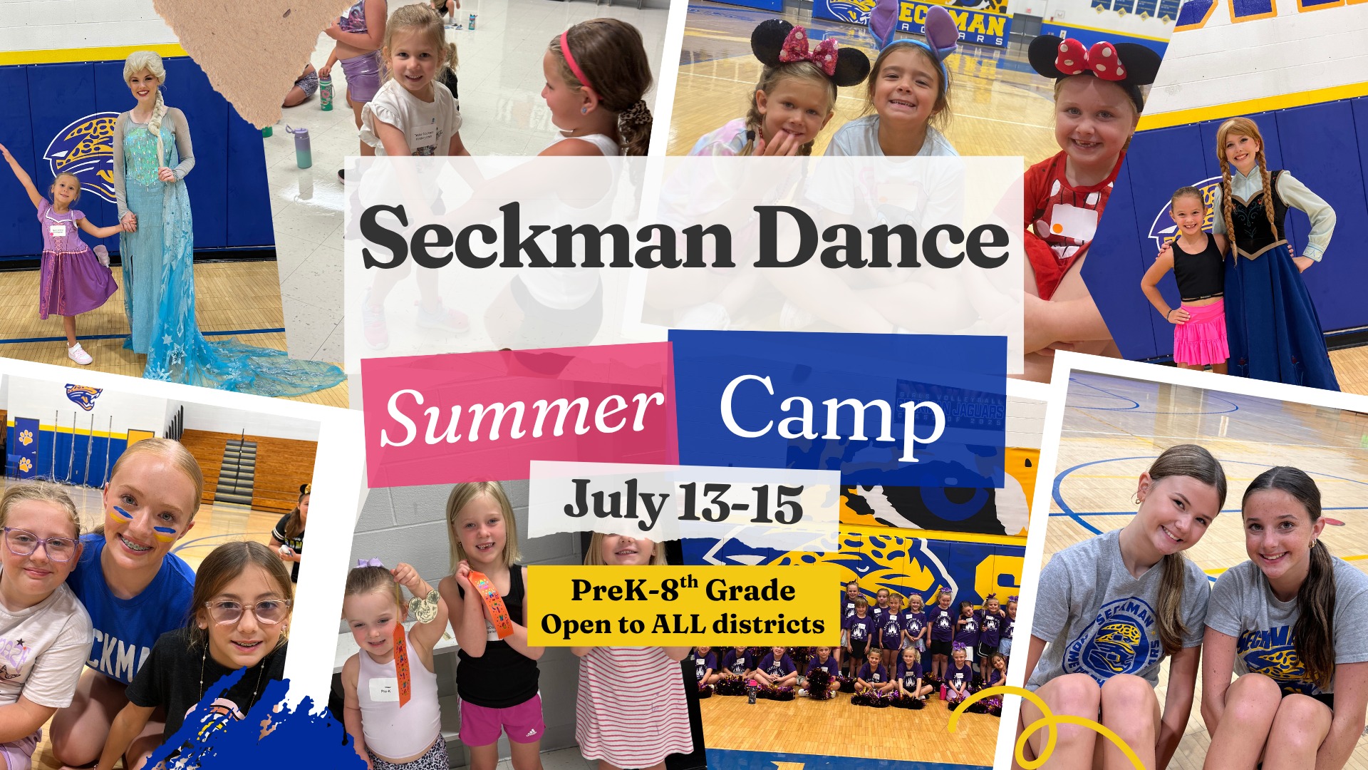 Seckman Dance Camp July 13th