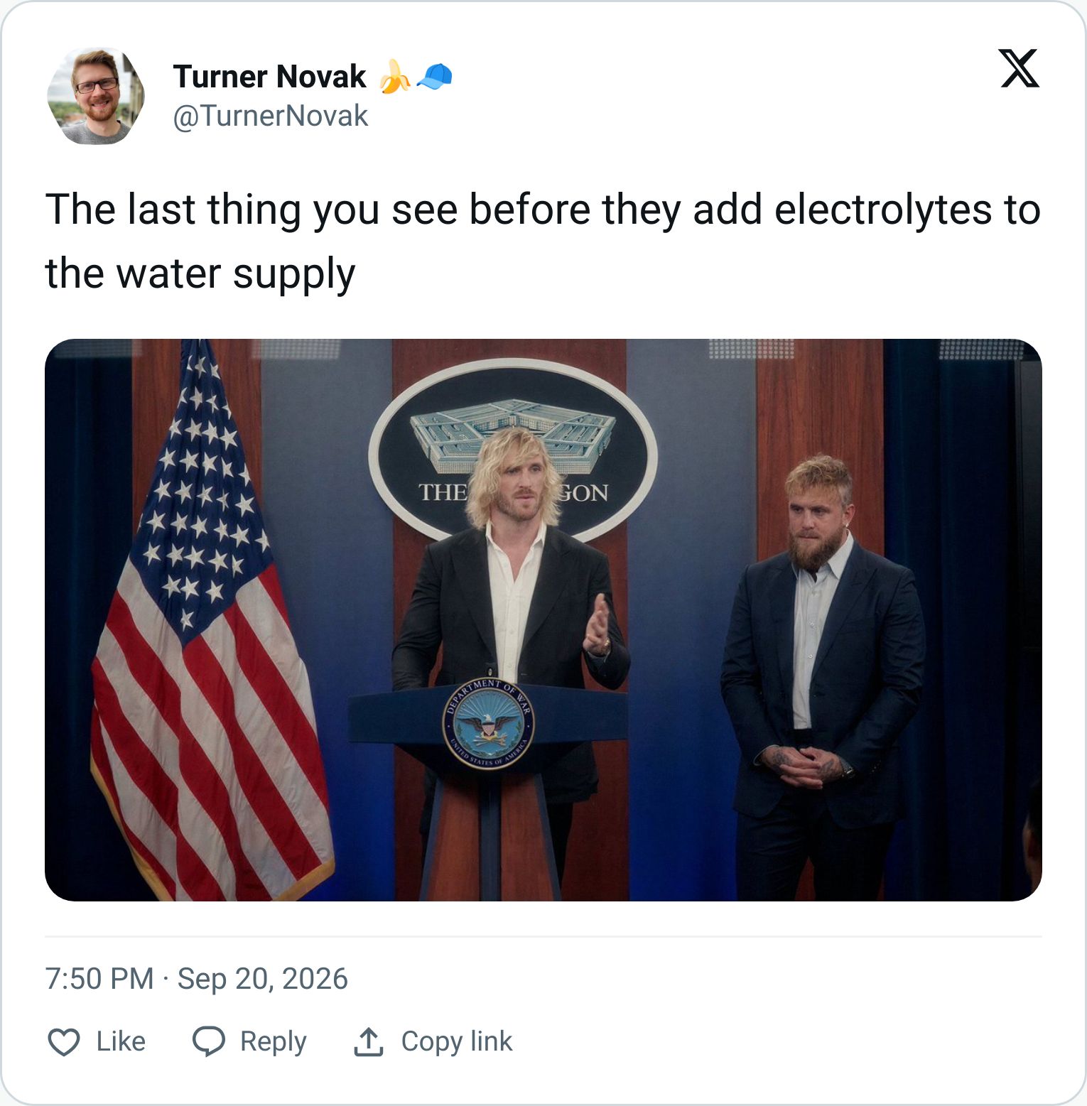 Tweet screenshot