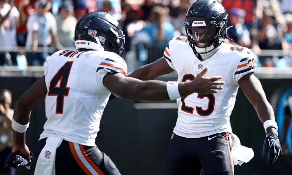 NFL DFS MNF Showdown Playbook Eagles Bears