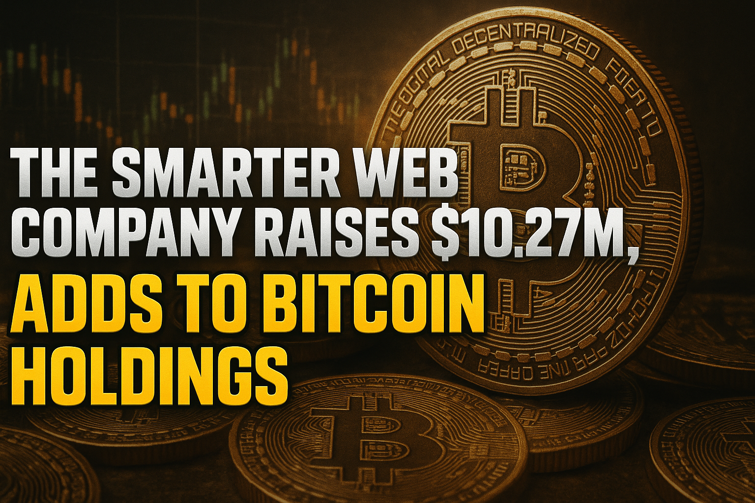 The Smarter Web Company Raises $10.27M, Adds to Bitcoin Holdings