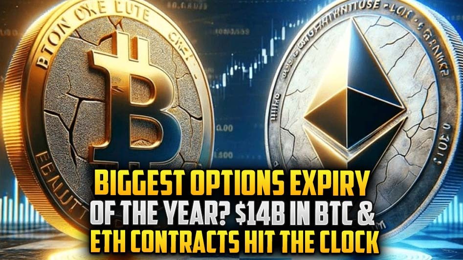 Biggest Options Expiry of the Year? $14B in BTC & ETH Contracts Hit the Clock