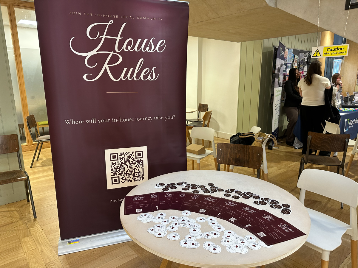 The House Rules stand at LawFest