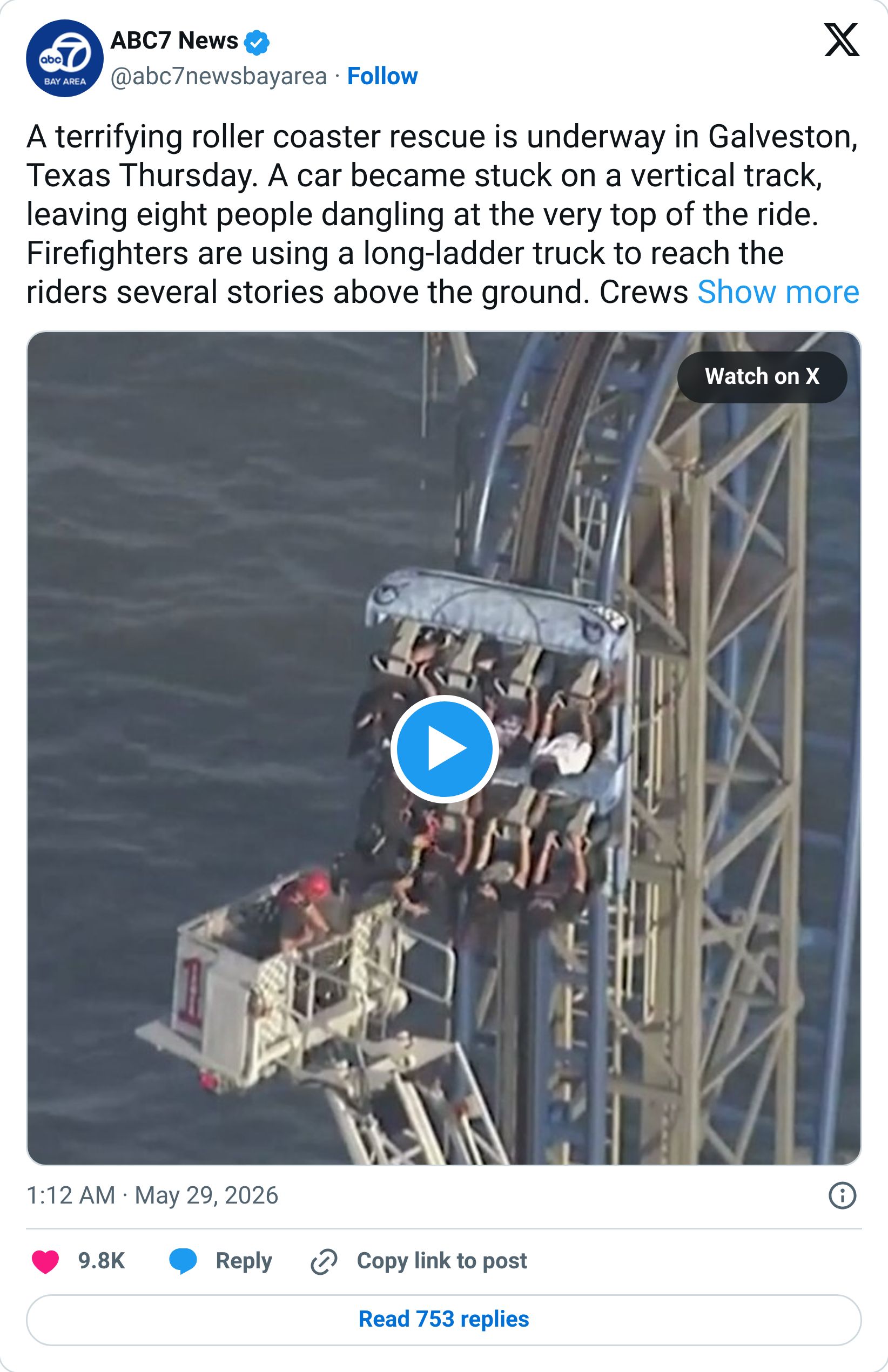 Tweet screenshot