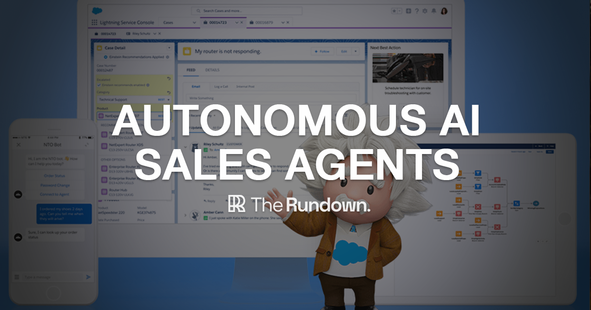 AI agents to automate sales