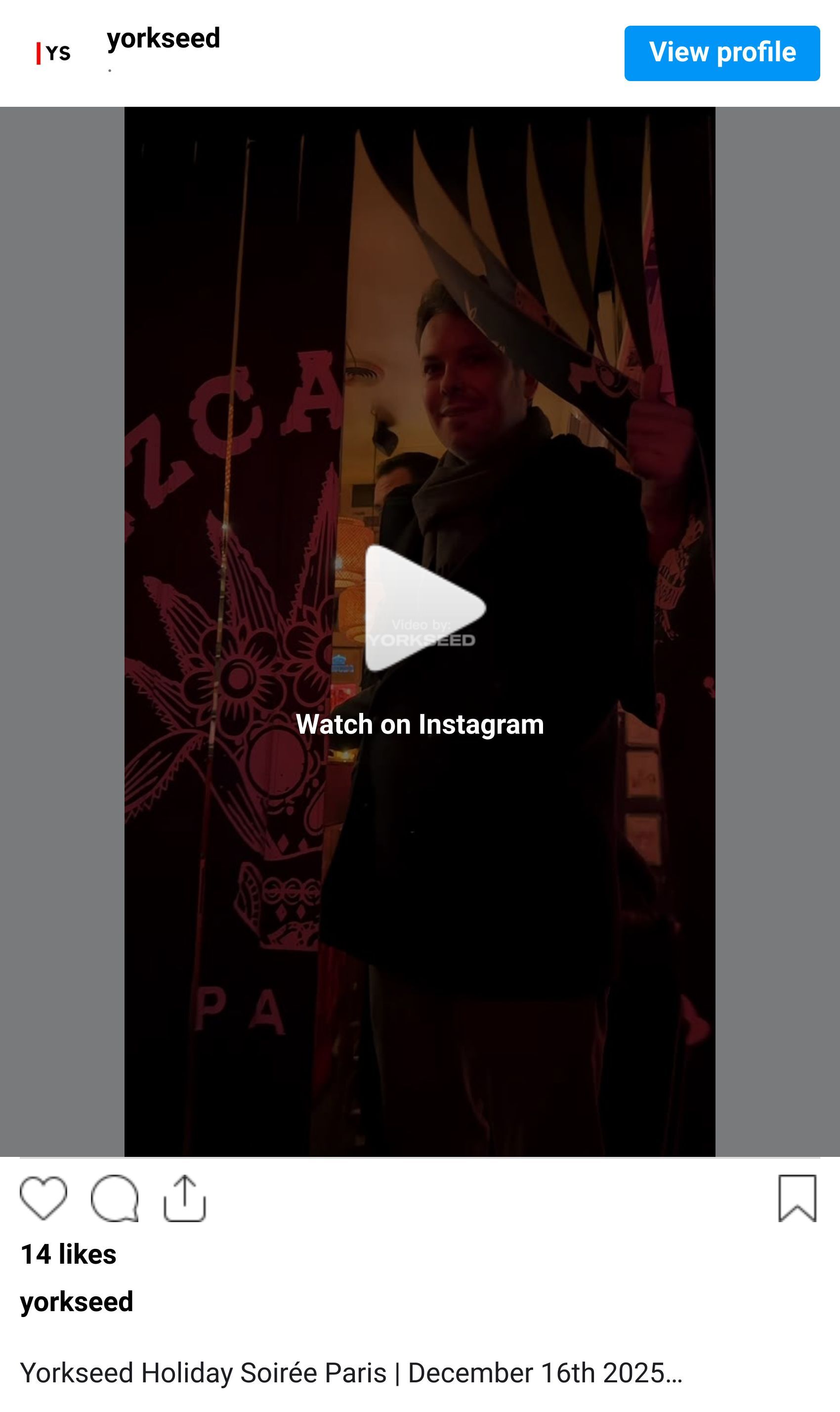 Instagram post