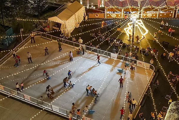 Winter Wonderland at The Ben Hotel Ice Skating