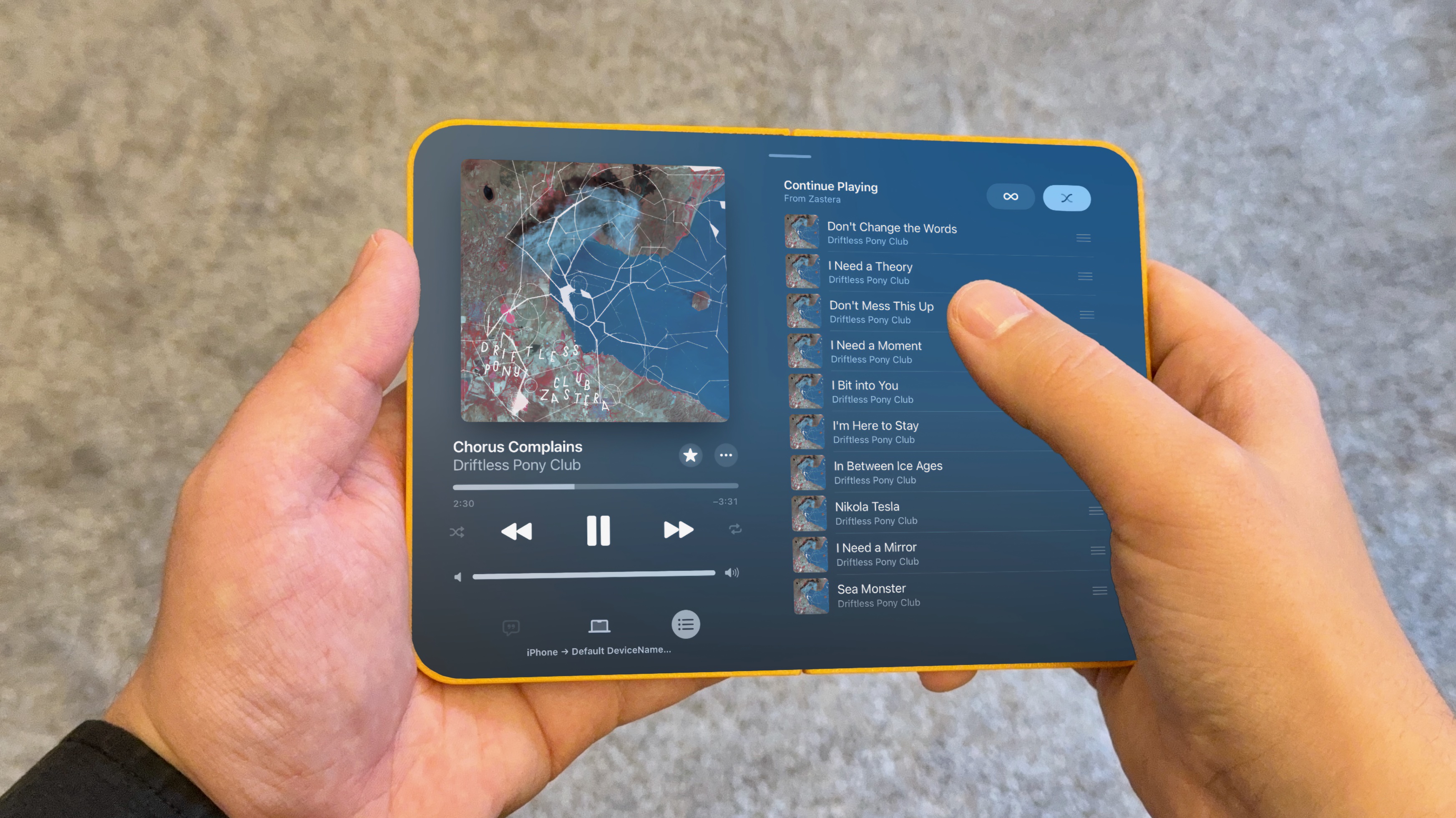 Glimpse the foldable future