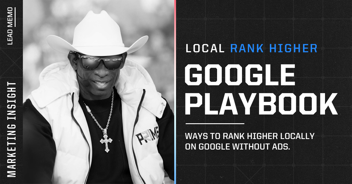 💡 Google Rank Higher Playbook
