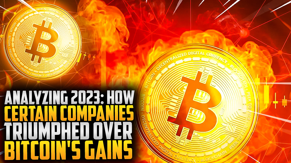 Analyzing 2023: How Certain Companies Triumphed Over Bitcoin's Gains