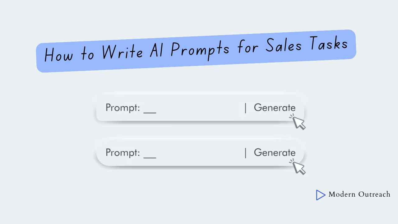 How to Write AI Prompts for Sales Tasks in 2026?