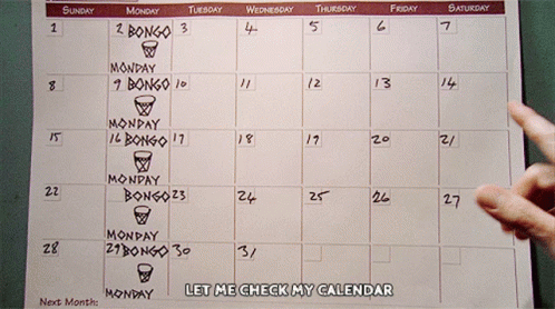 Outcome-Based Calendars