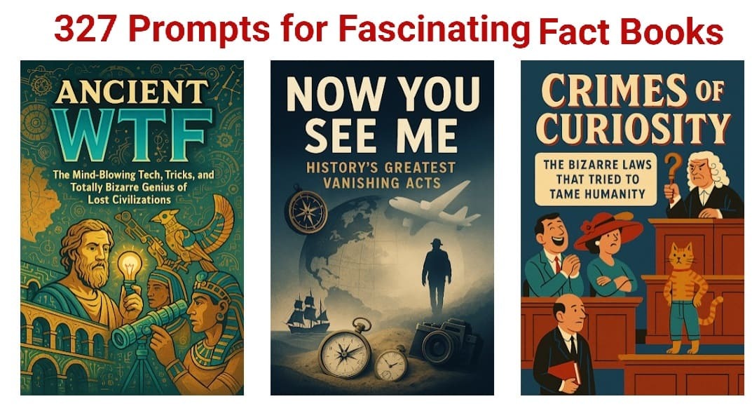 What is 327 Prompts for Fascinating Fact Books?