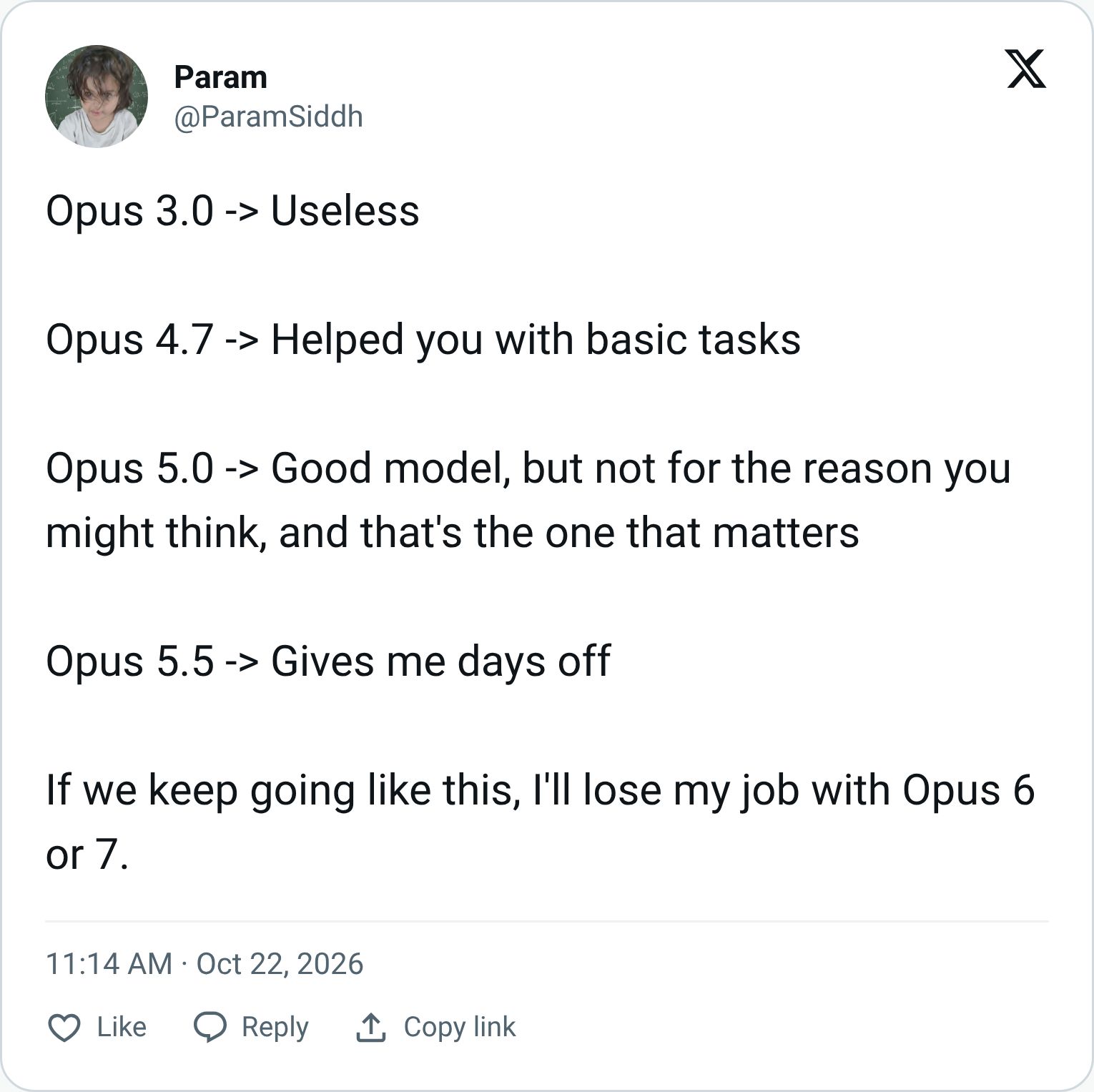Tweet screenshot