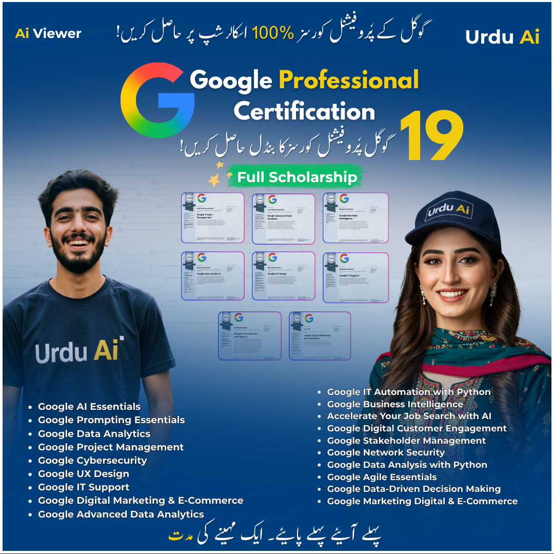 Google AI Certificates