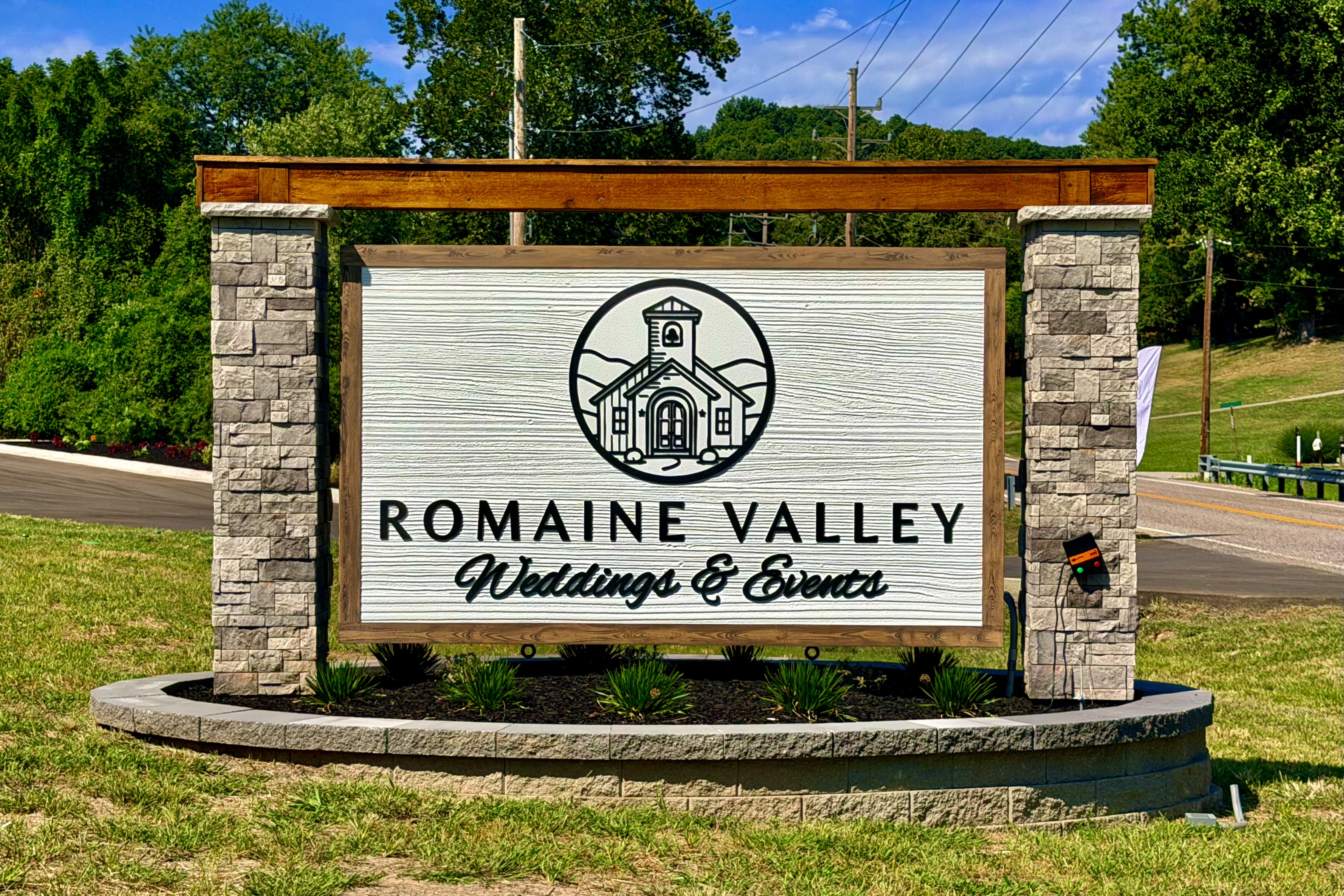 Romaine Valley sign