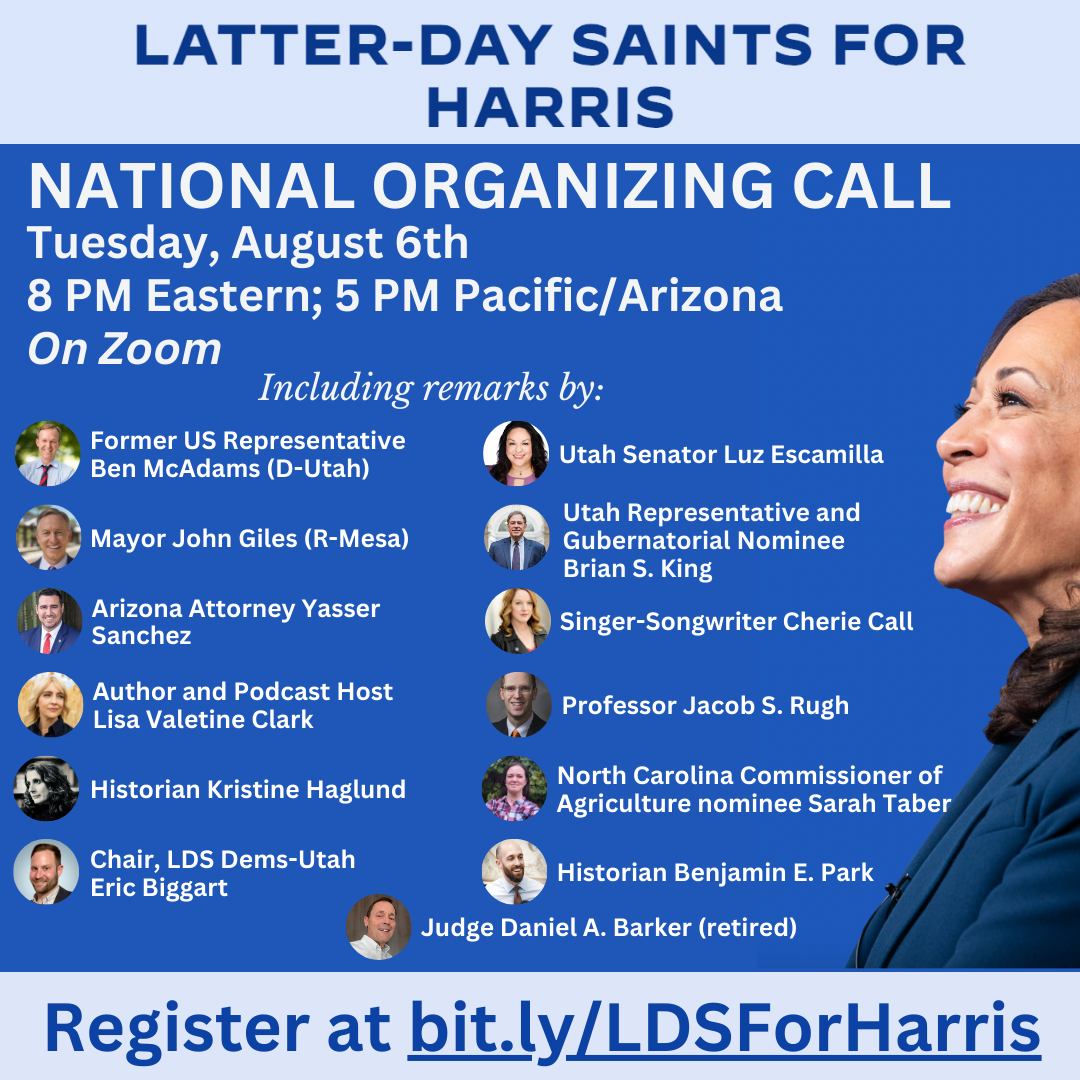 Join the LDS for Harris Zoom event!