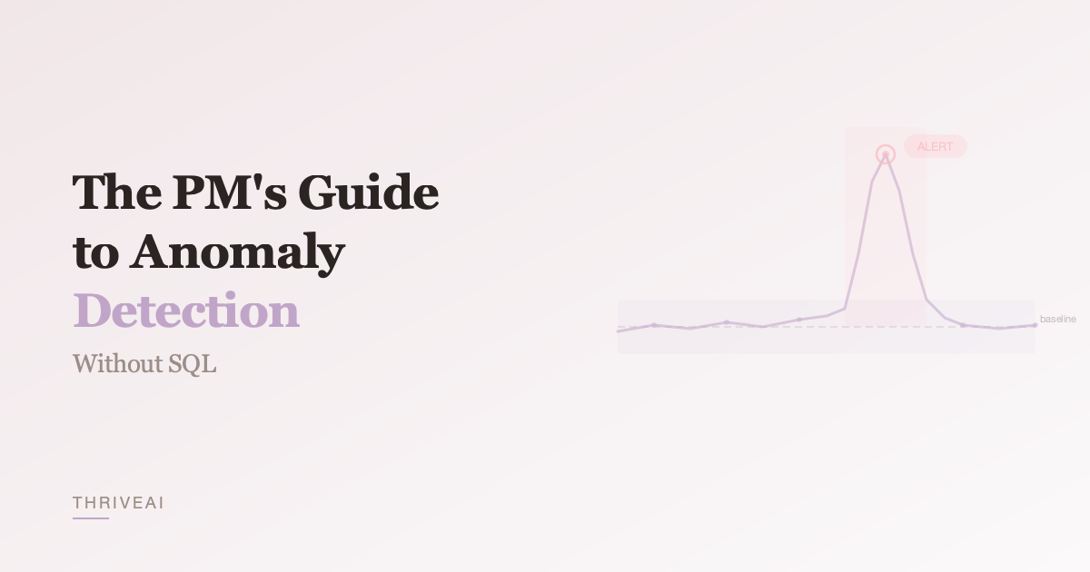 The PM's Guide to Anomaly Detection (Without SQL)