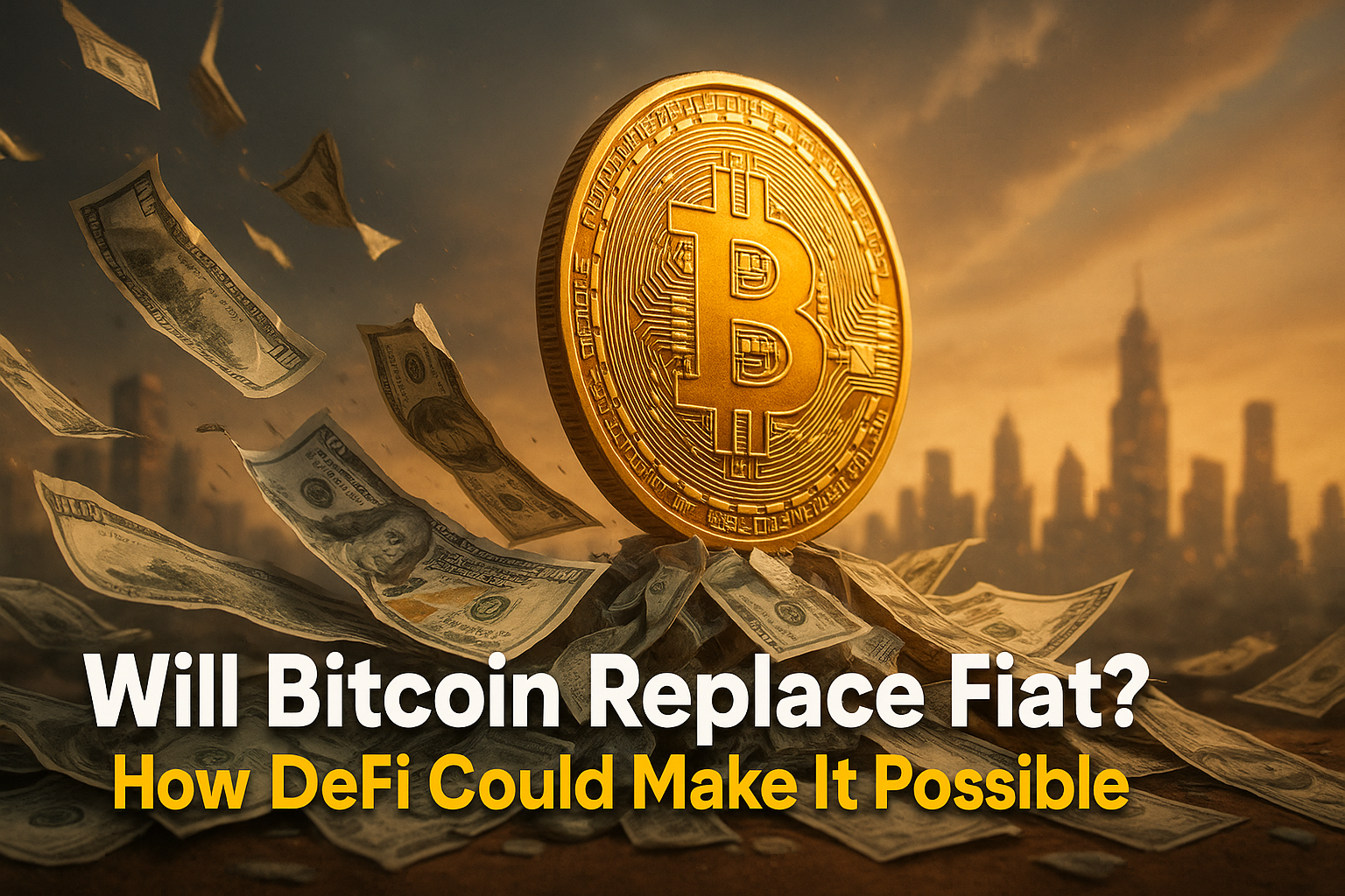 Will Bitcoin Replace Fiat? How DeFi Could Make It Possible