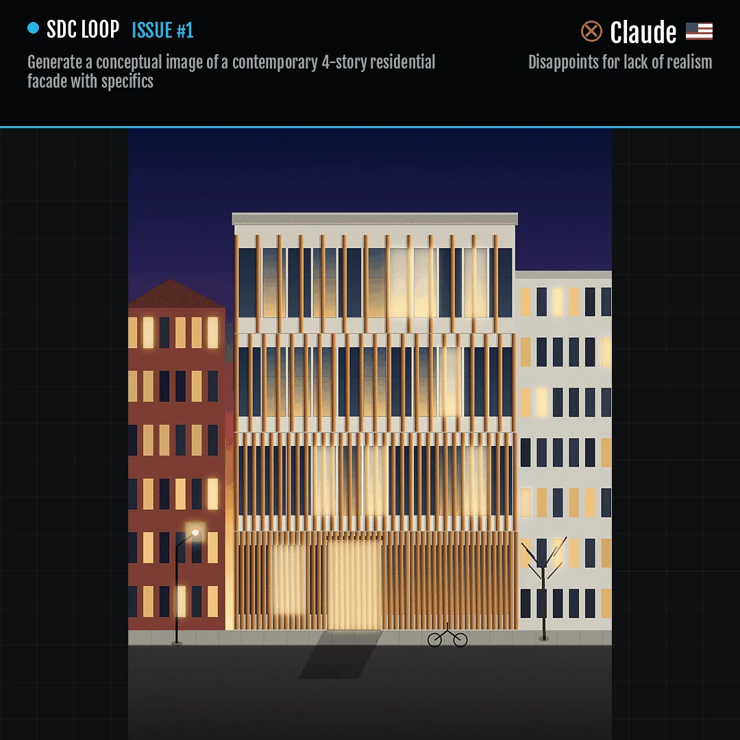 AI benchmark, facade task, all 8 models