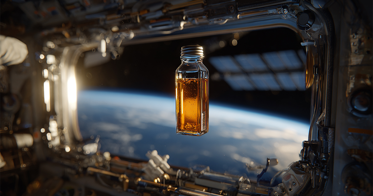 🚀 Whiskey... in Space? The Bourbon Experiment That Defied Gravity
