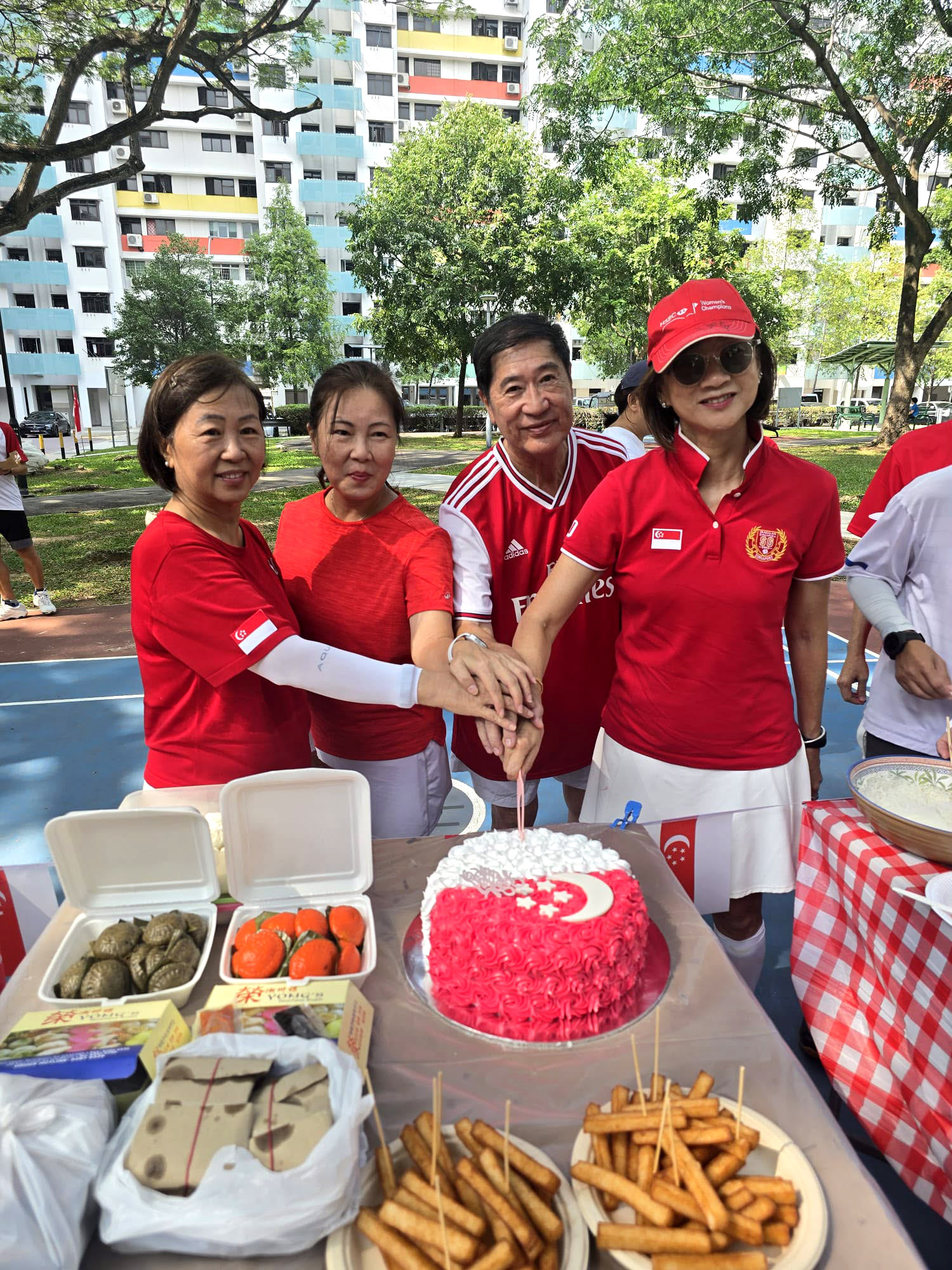 Celebrating National Day with Pickleball is a piece of cake
