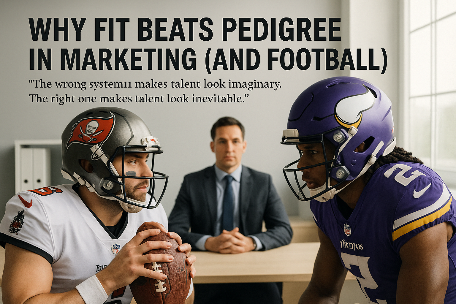 Why Fit Beats Pedigree in Marketing (and Football)