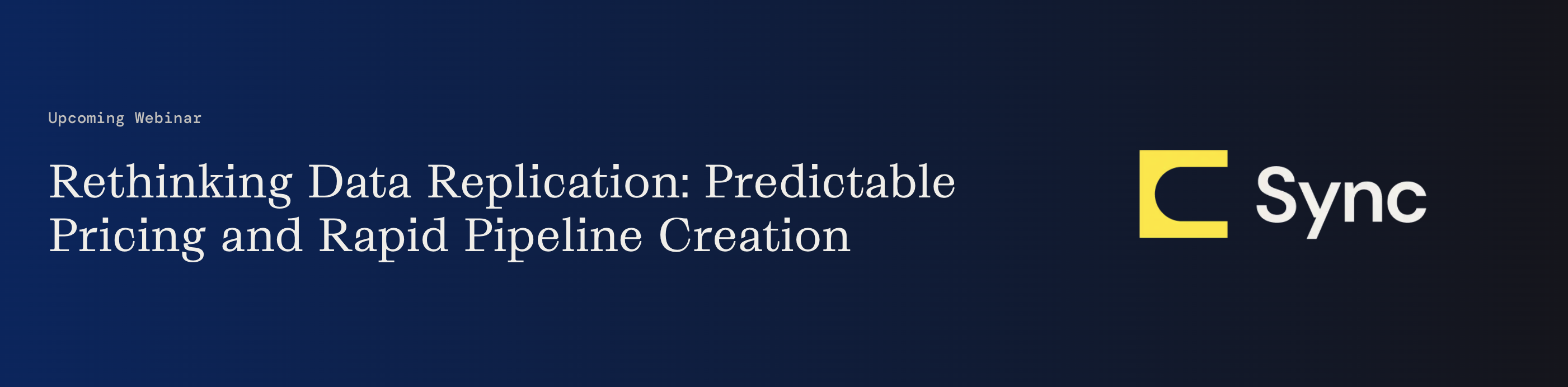 Live Session Oct 21: Data replication without the surprise bill