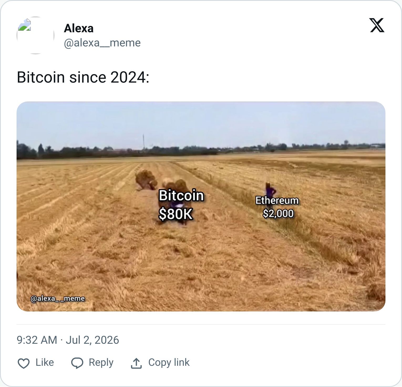 Tweet screenshot