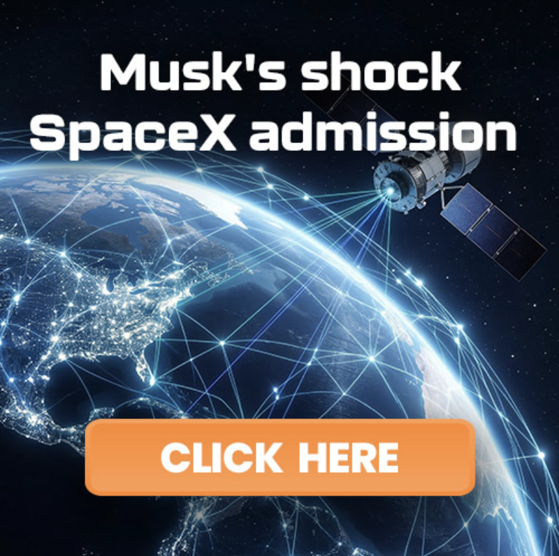 Musk's shock SpaceX admission