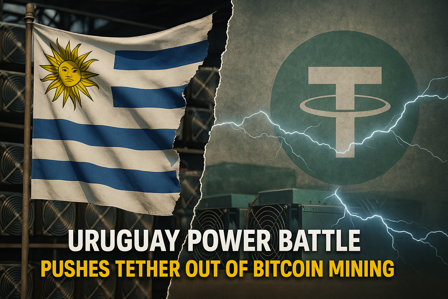 Uruguay Power Battle Pushes Tether Out of Bitcoin Mining