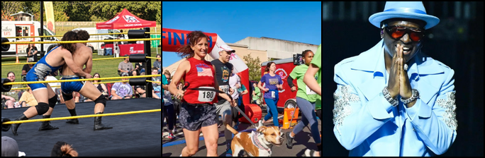 Rumble in the Grove, Paws for a Purpose 5K, and Johnny Gill