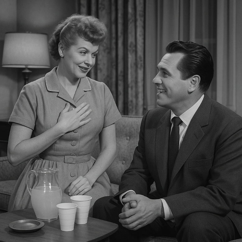 “I Love Lucy” Announces a Baby on TV
