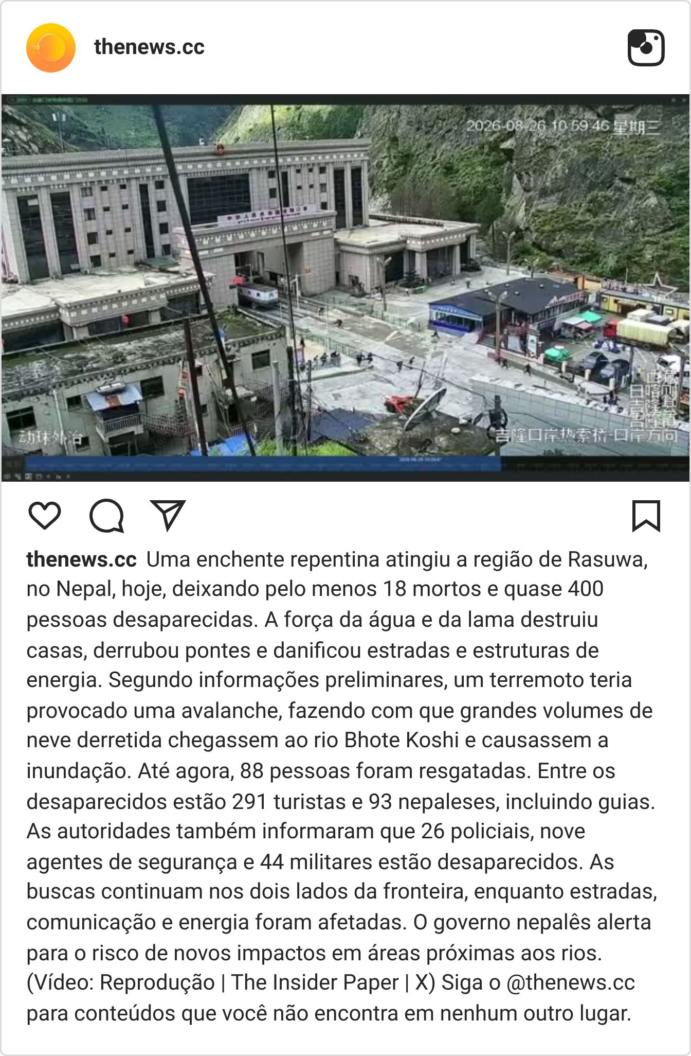 Instagram reel screenshot