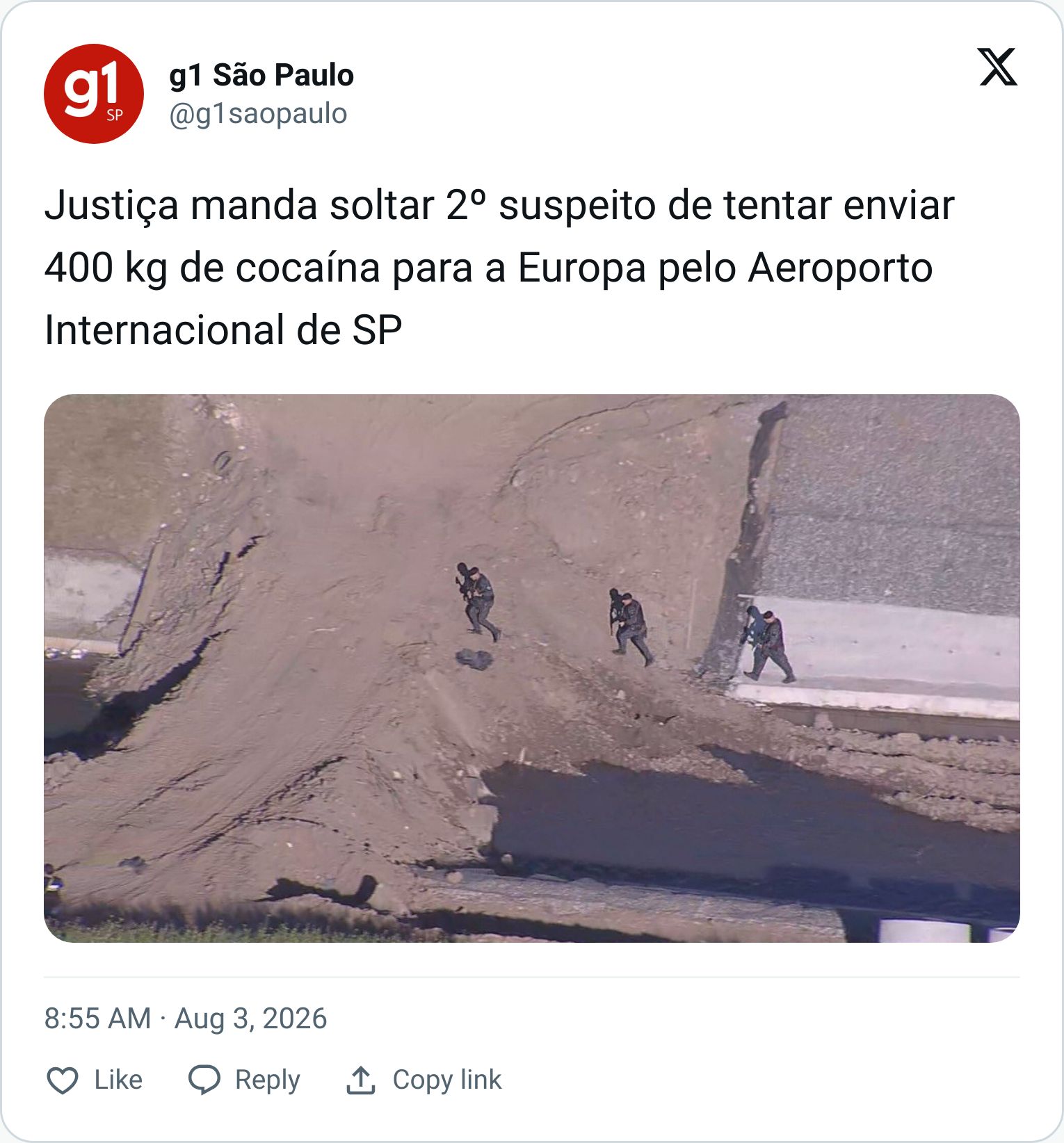 Tweet screenshot