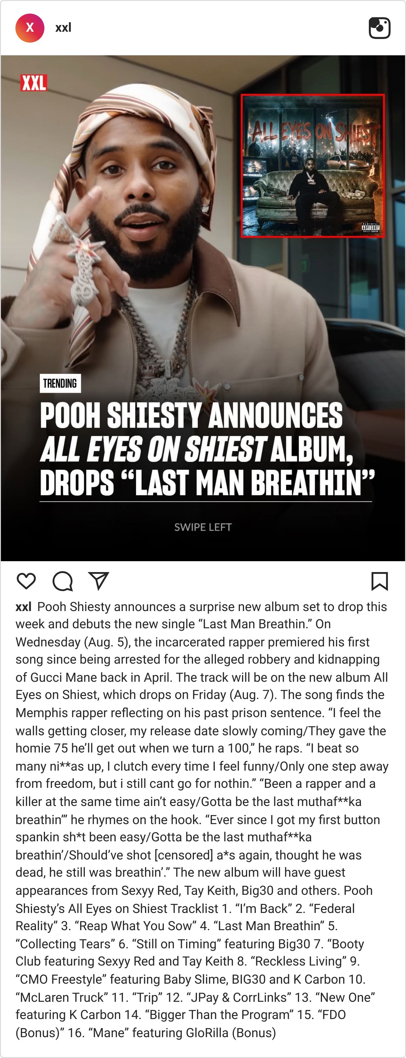 Instagram post