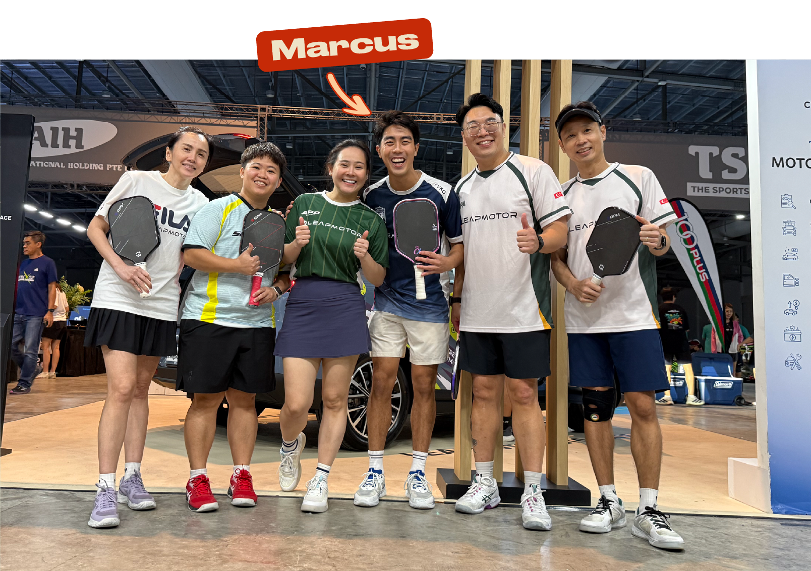 Team Leapmotor with their captain, Marcus, defied expectations and went all the way to the finals.