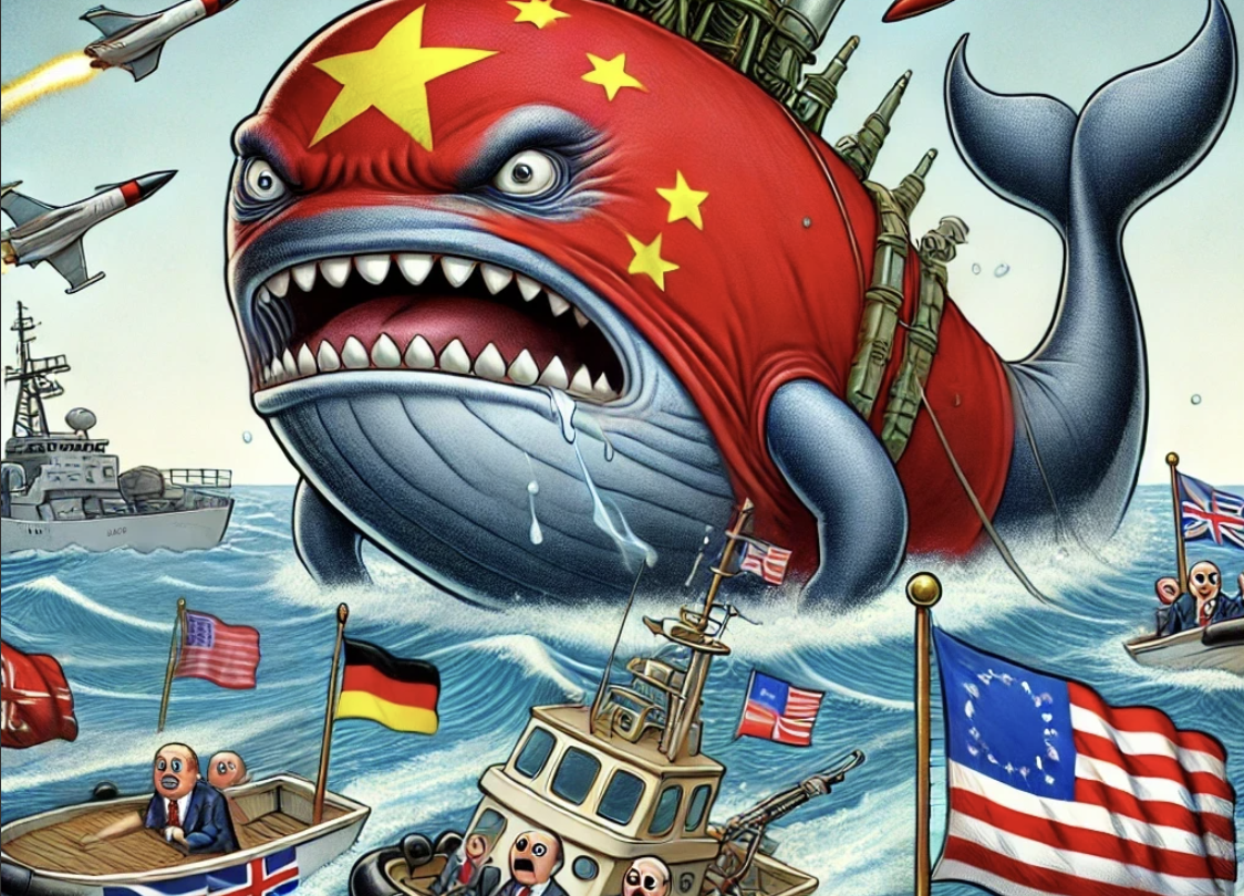 Cover for The Whale Strikes Again