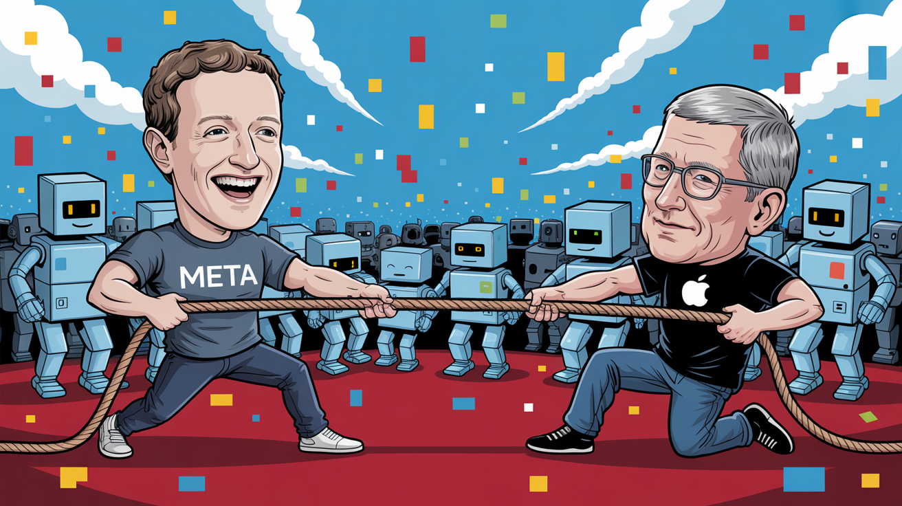 Apple loses robotics lead to Meta