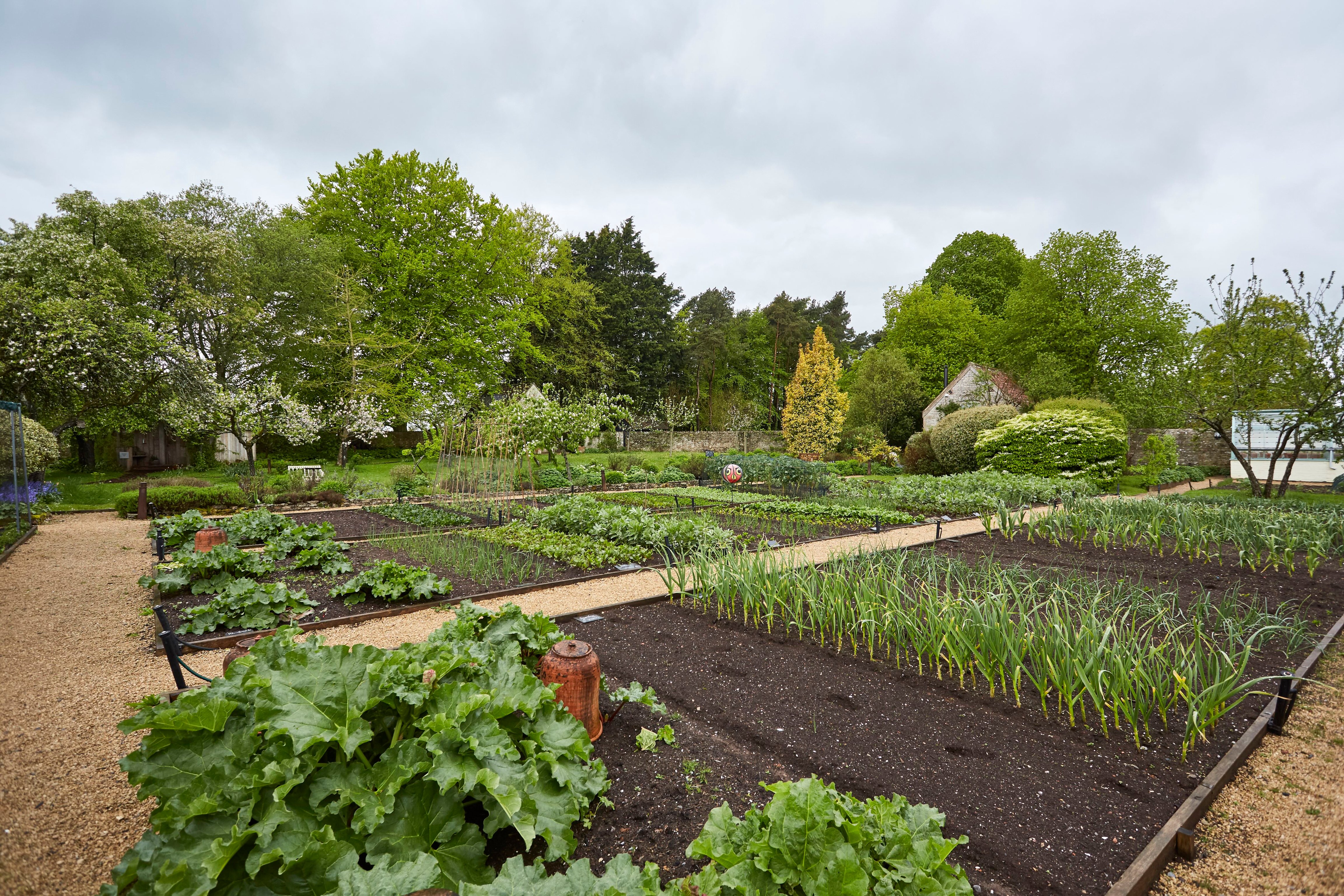 Kitchen gardens at The Pig-near Bath
