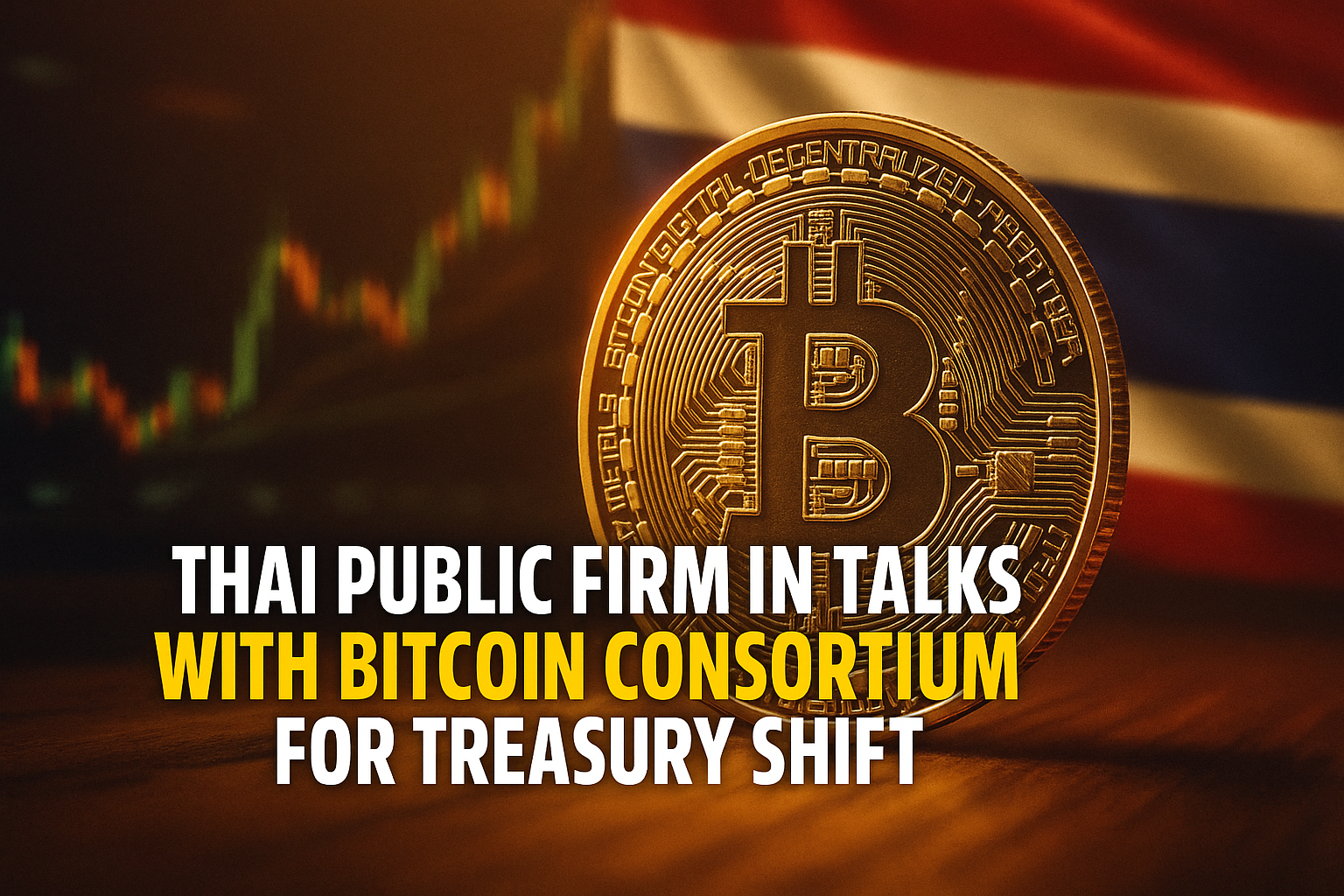 Thai Public Firm in Talks with Bitcoin Consortium for Treasury Shift
