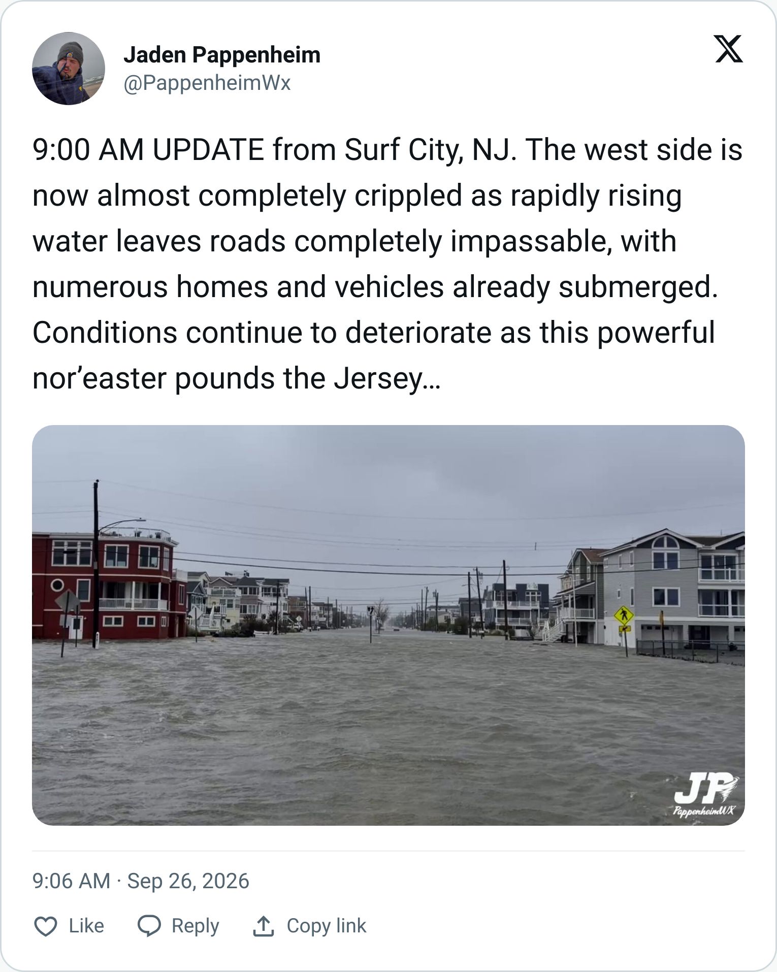 Tweet screenshot