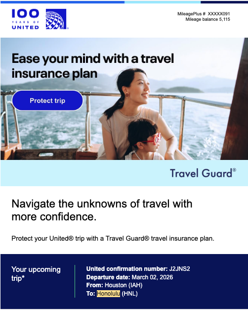 United partner services email