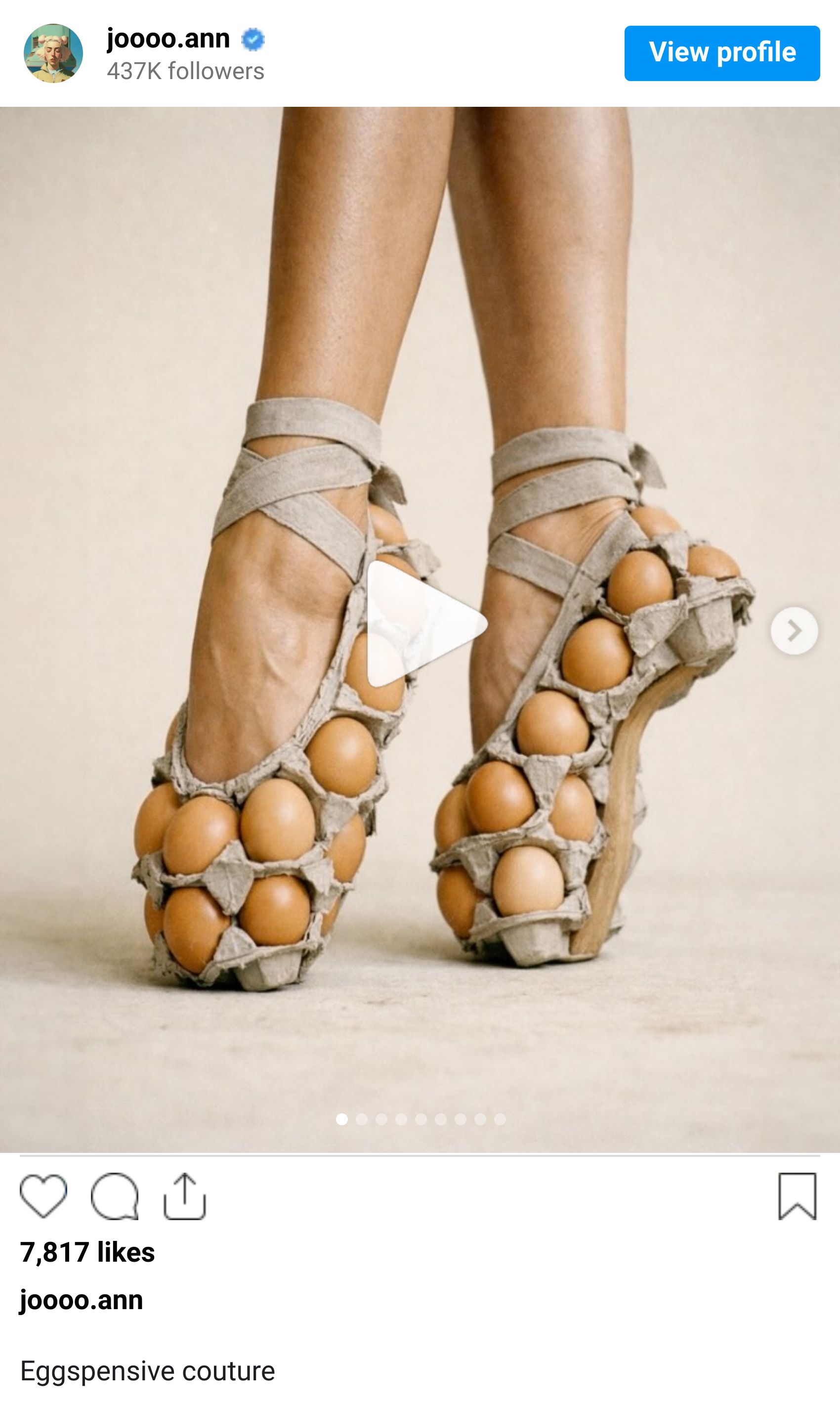 Instagram reel screenshot