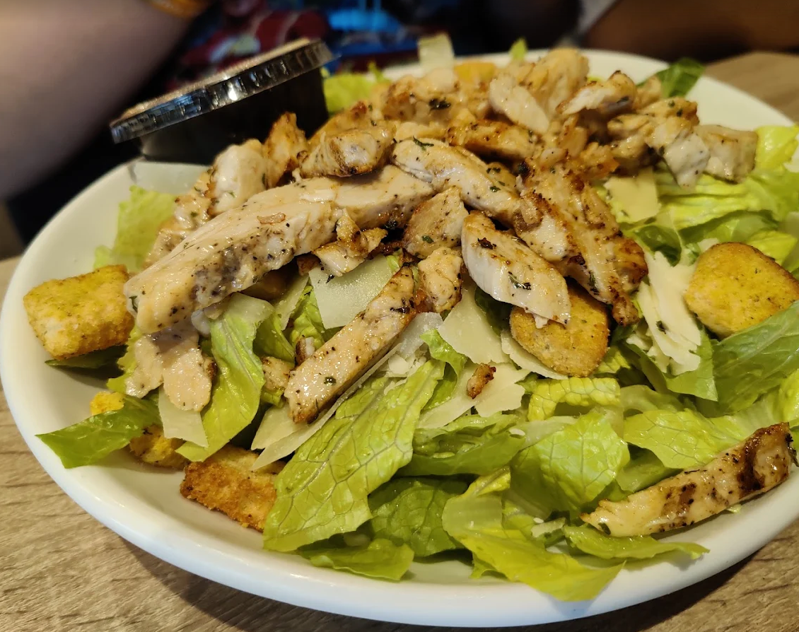 Caesar salad at Mister O1 in Naples