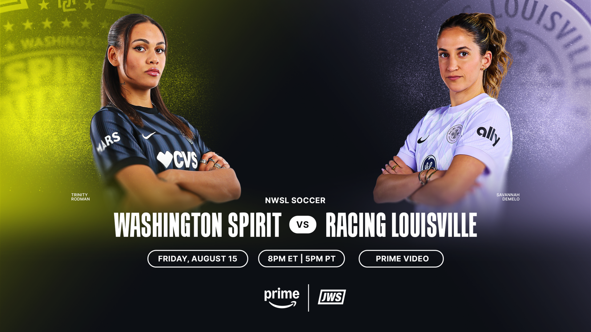 Tonight’s NWSL action is on Prime Video post thumbnail