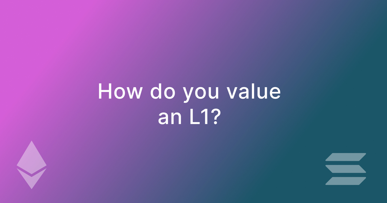 How do you value an L1?