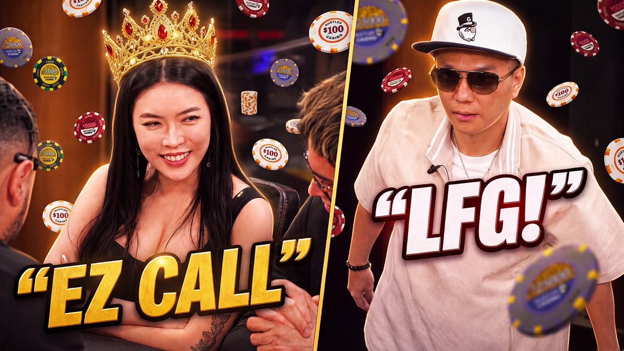 Queen Britney Snap Calls INSANE $180,000 ALL-IN! @HustlerCasinoLive
