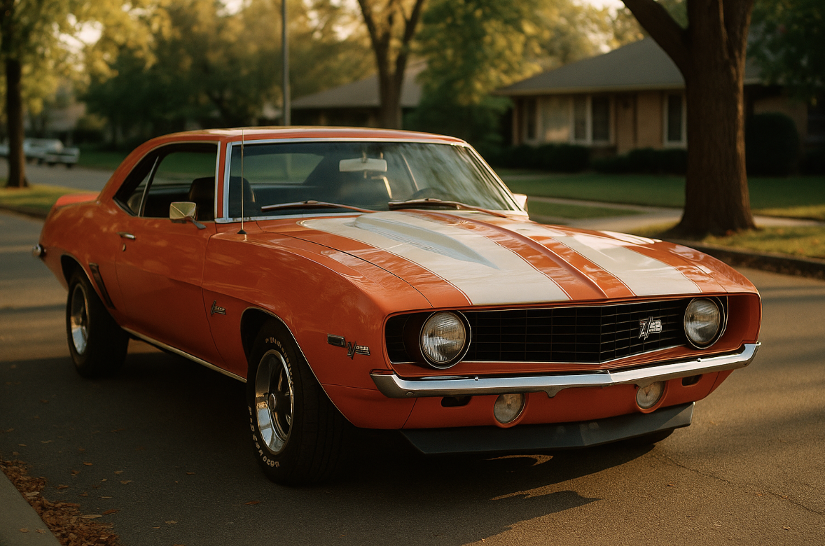 1969 Camaro Z/28 in Hugger Orange