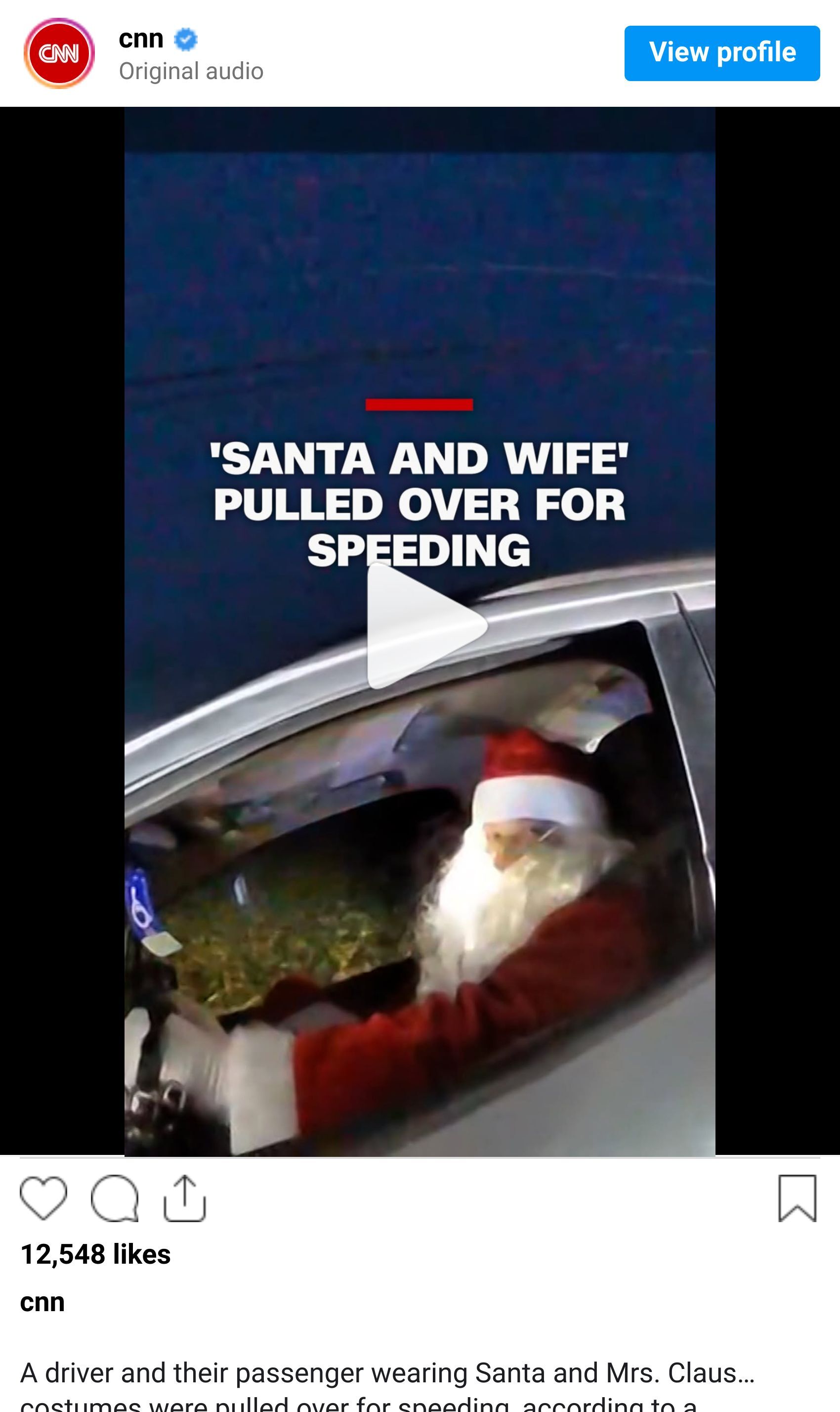 Instagram reel screenshot